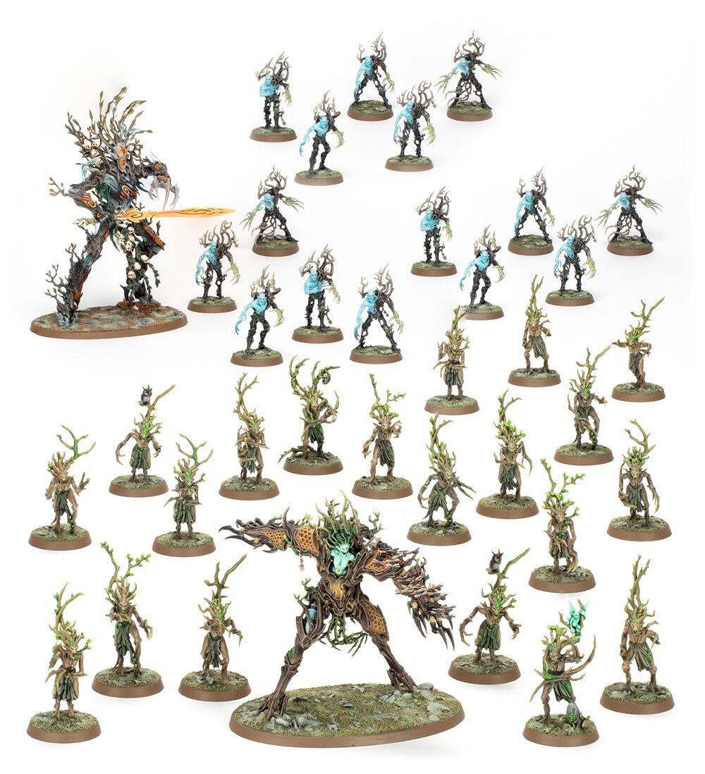 outcast spitegrove sylvaneth army box front