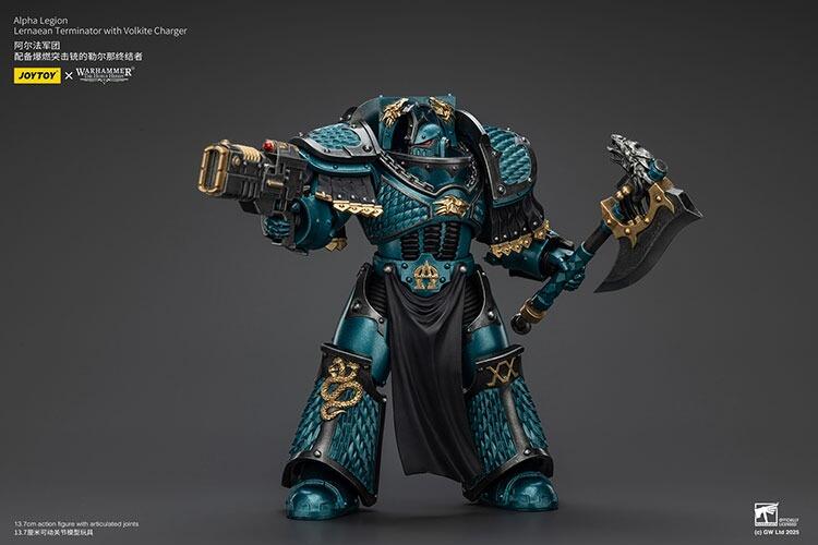 lernaean terminator with volkite weapon