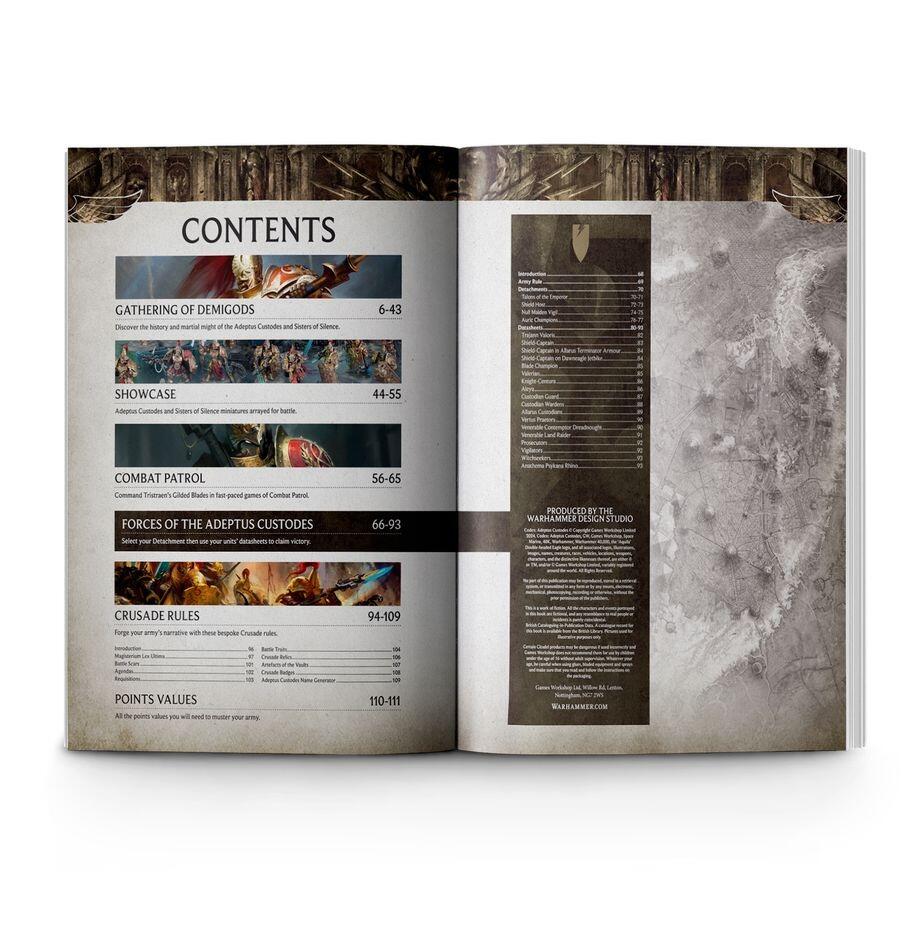 Codex: Adeptus Custodes – Warhammer 40K 10th Edition | Warmodels.co.uk
