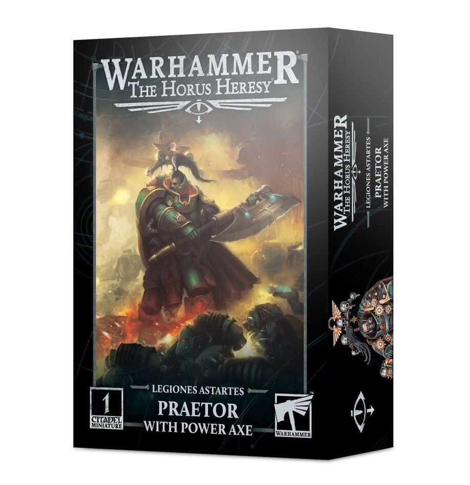 Legion Praetor with Power Axe front view