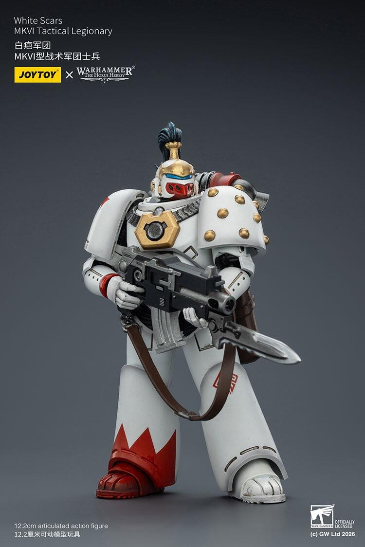 JoyToy White Scars MKVI Tactical Legionary – Warmodels.co.uk product photo