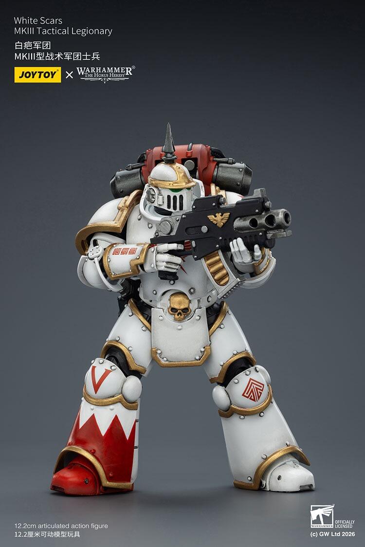 Action stance showing articulation range