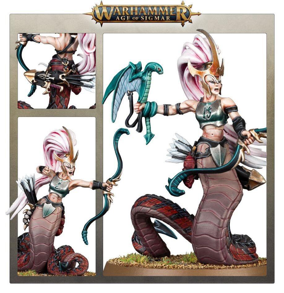 Khaine Snakes Bow x10 ウォーハンマー Warhammer Khaine Snakes Spear