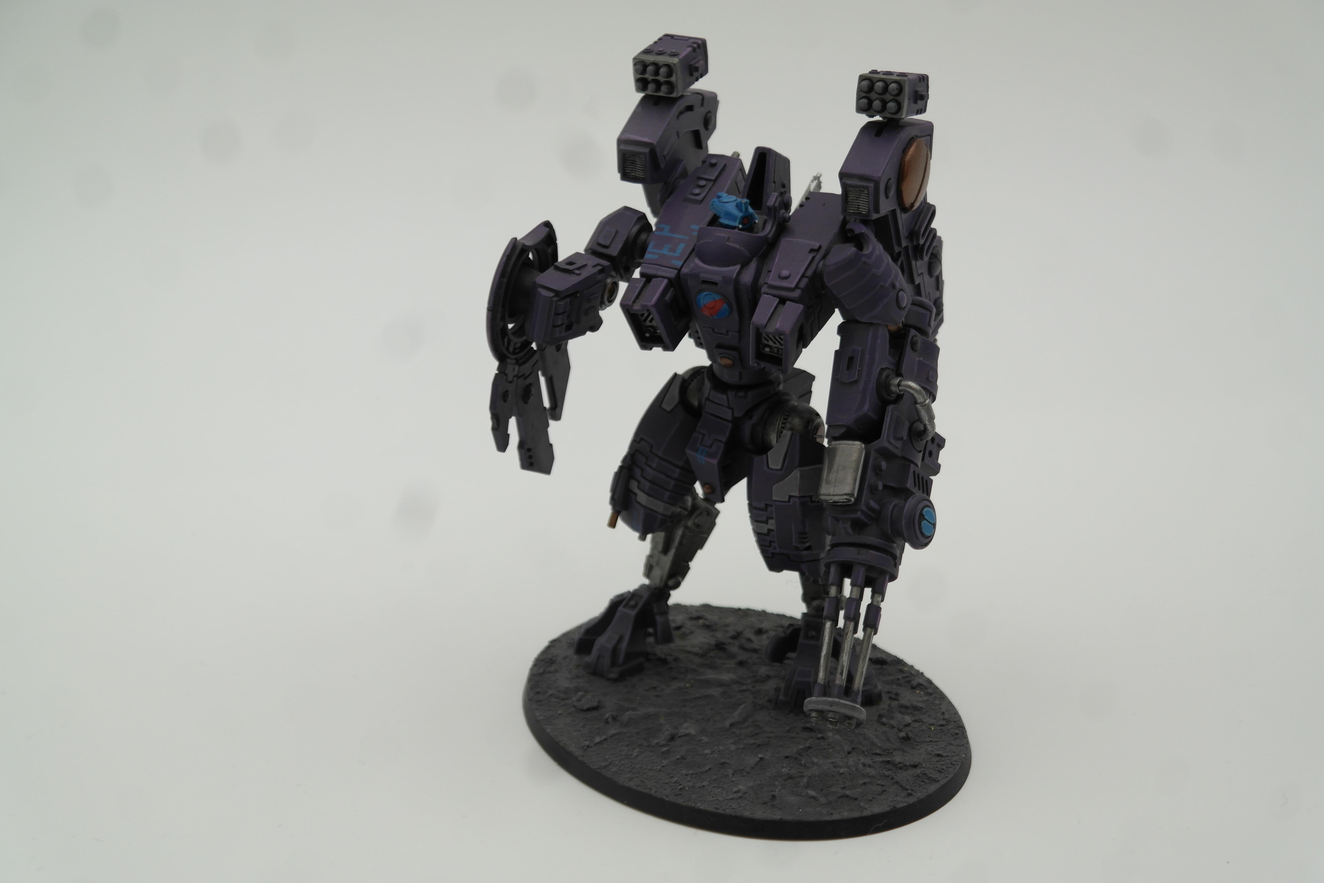 Tau Riptide Model Pre-Loved XV104 Riptide Battlesuit – Used T’au Empire Heavy Support ...