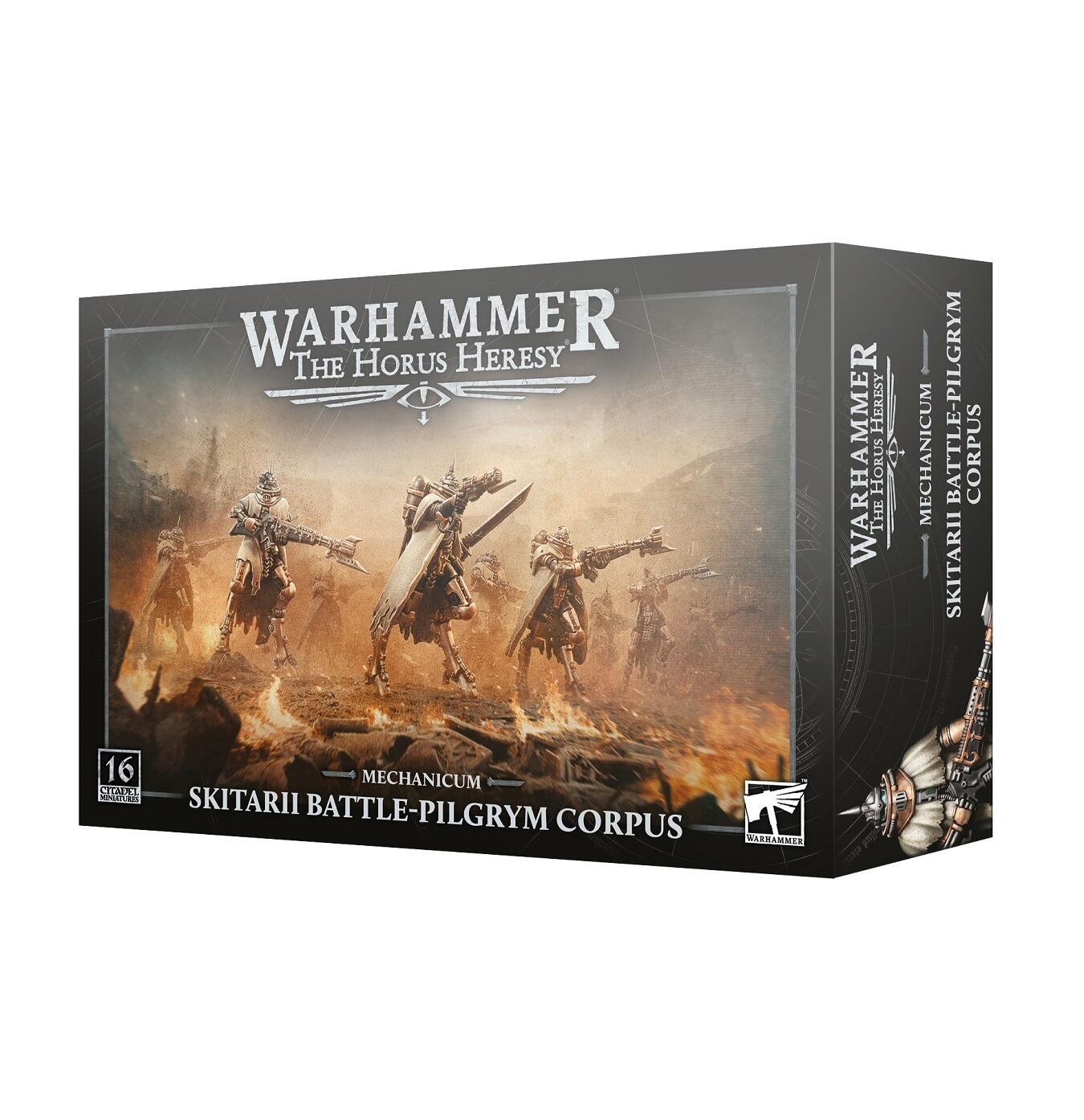 Skitarii Battle-Pilgrym Corpus miniatures assembled