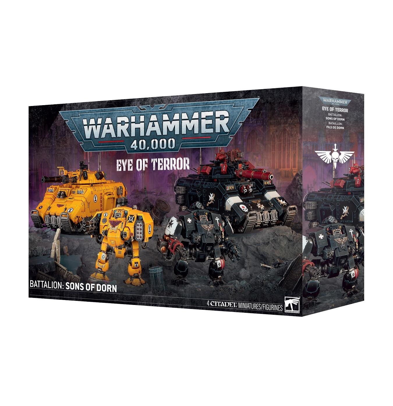 Sons of Dorn Battalion miniature set