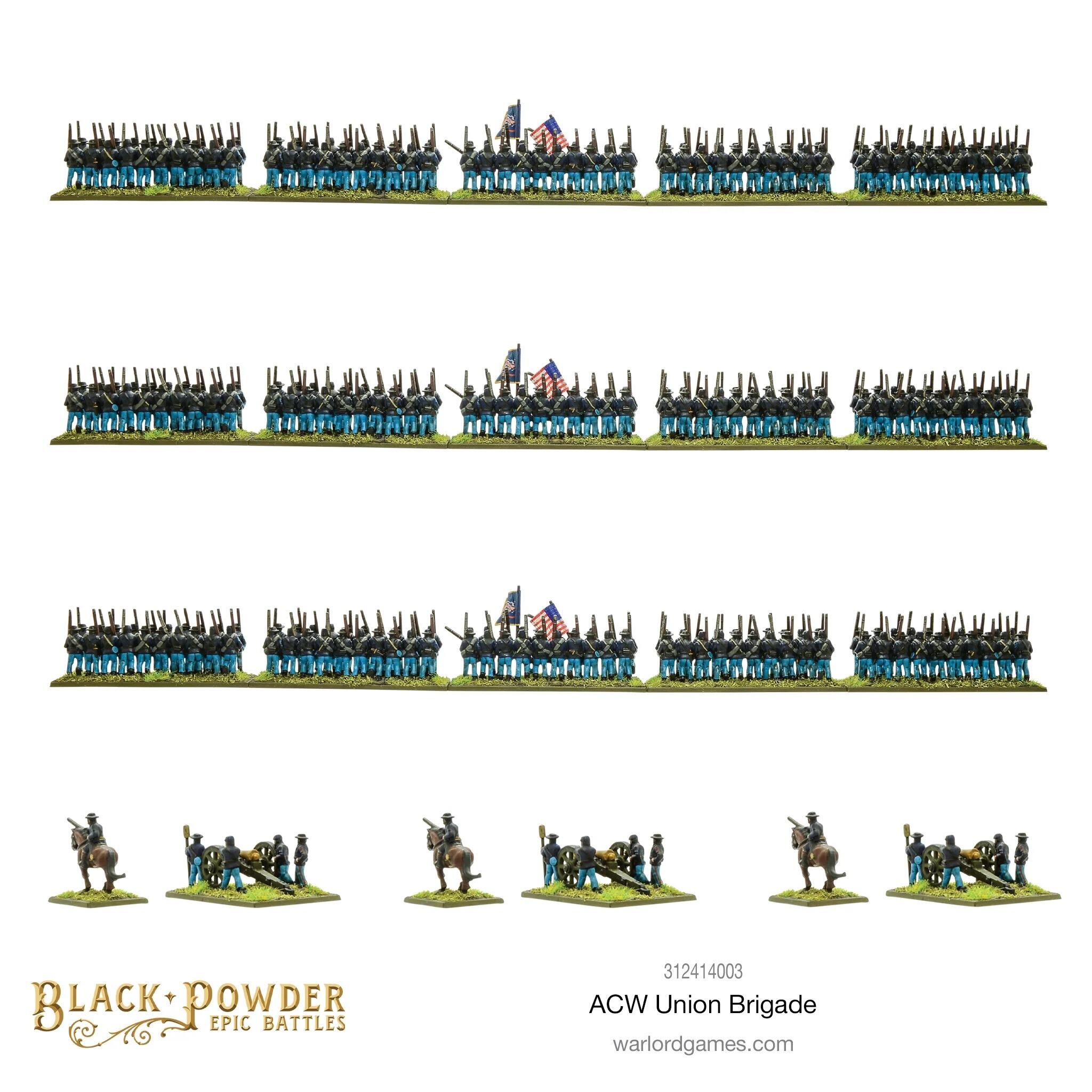 Union Brigade miniature set