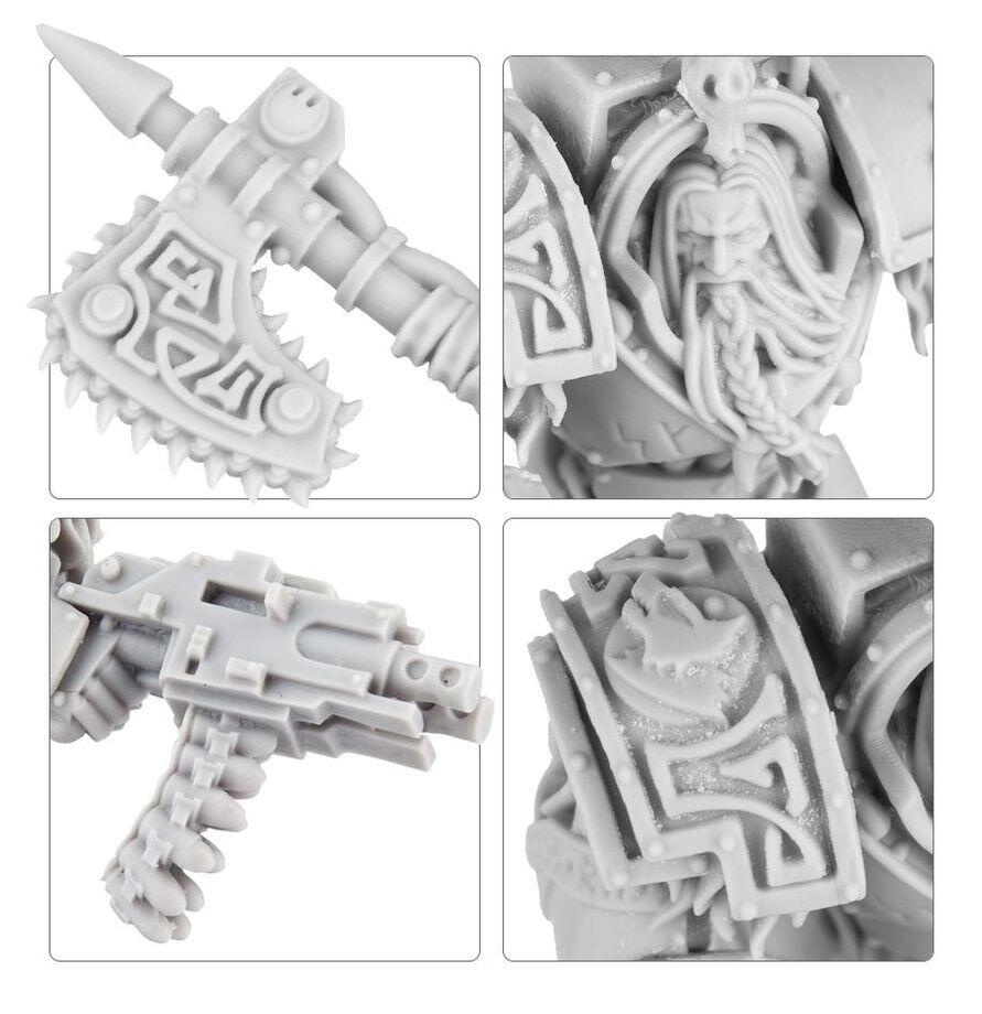 Varagyr Terminator Squad resin components