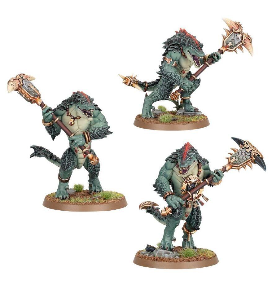 Kroxigor Warspawned models