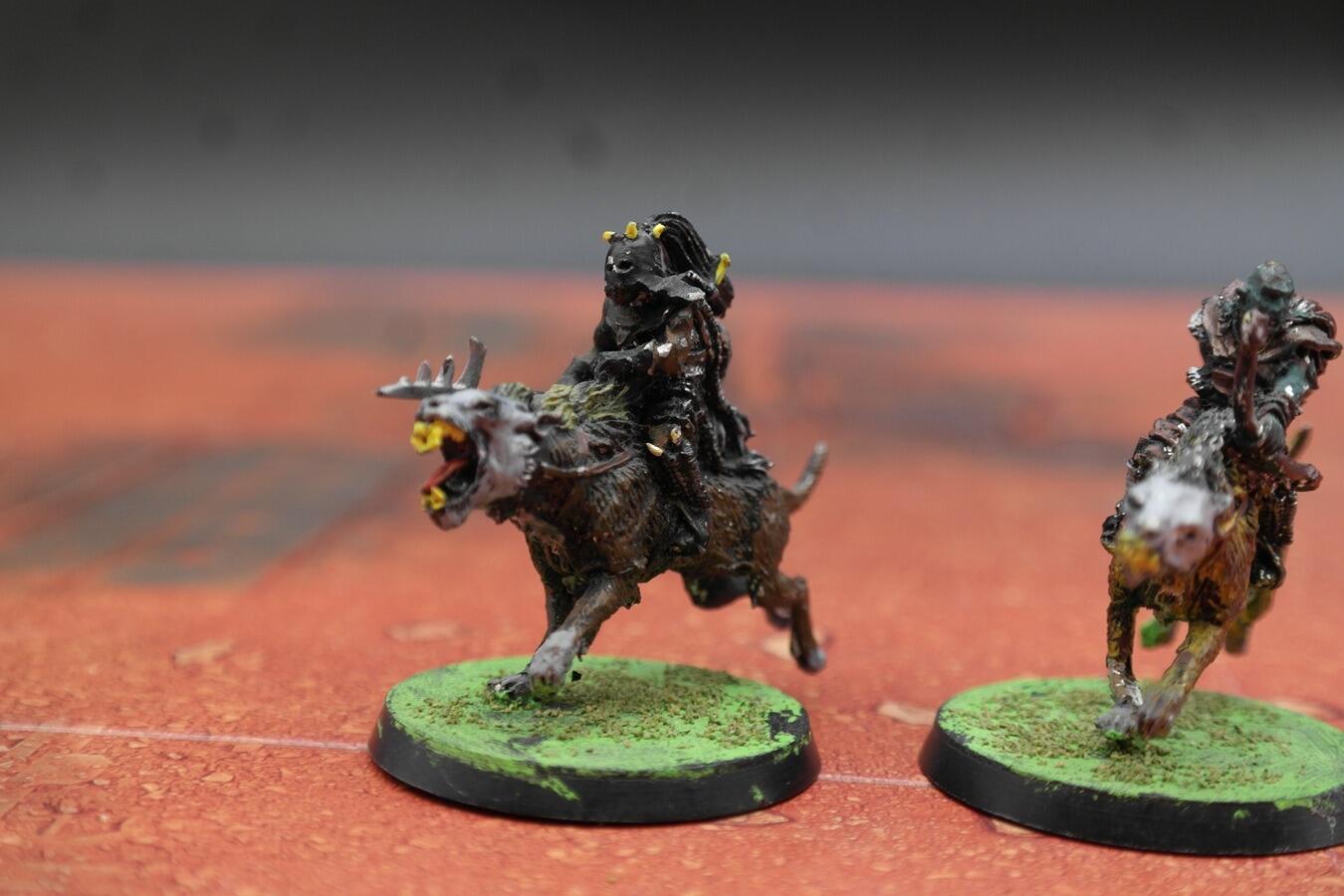 Pre-Loved Classic Metal Warg Riders MESBG | Warmodels.co.uk