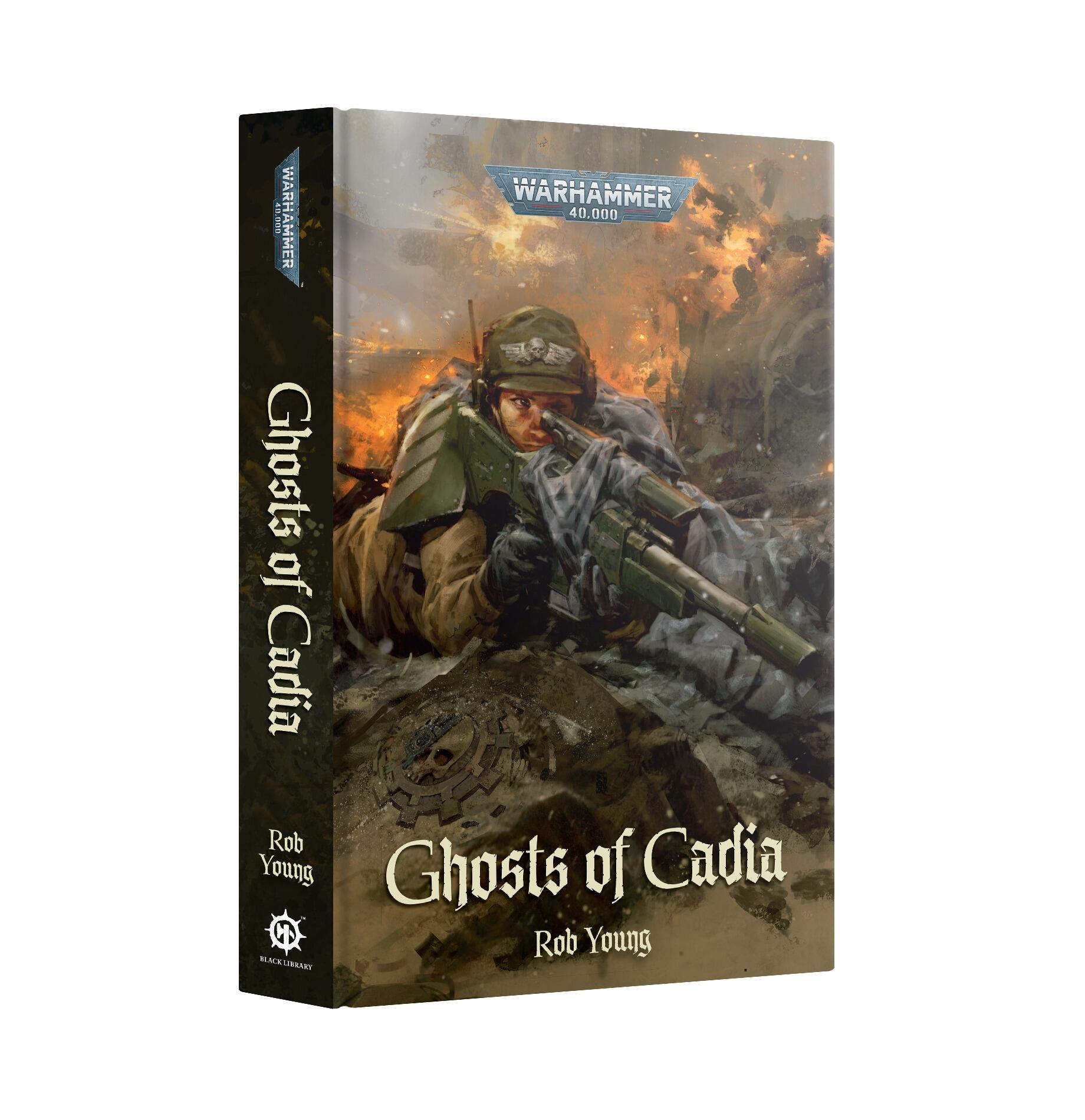 Black Library Ghosts of Cadia Warhammer 40,000 novel front cover