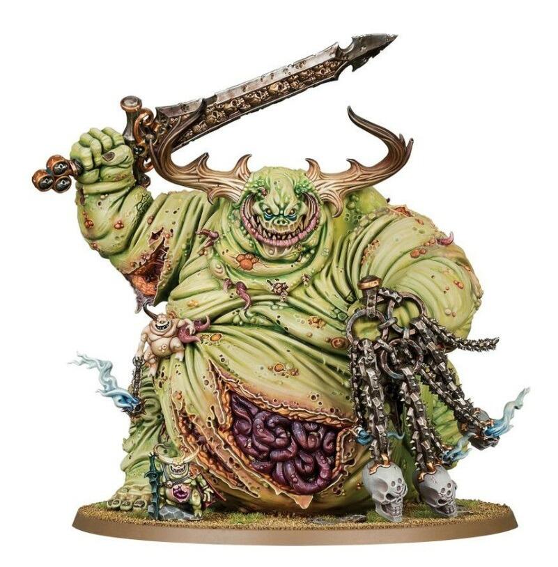 warhammer maggotkin of nurgle daemon 未組立 Grand Alliance Chaos, Maggotkin of Nurgle - Warhammer in South
