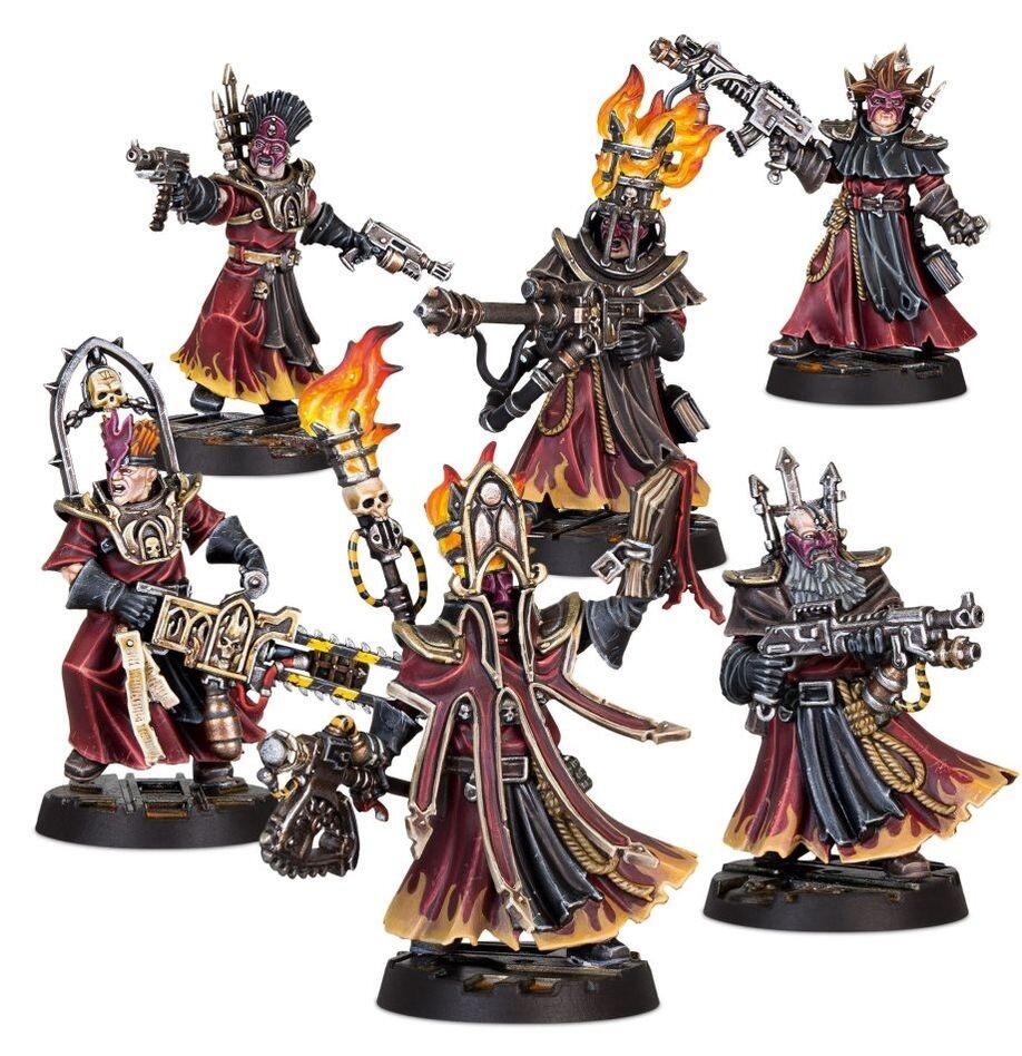 Cawdor Redemptionists - Set Necromunda Warhammer 40k - Figurines Neuves, Boîte 300-76