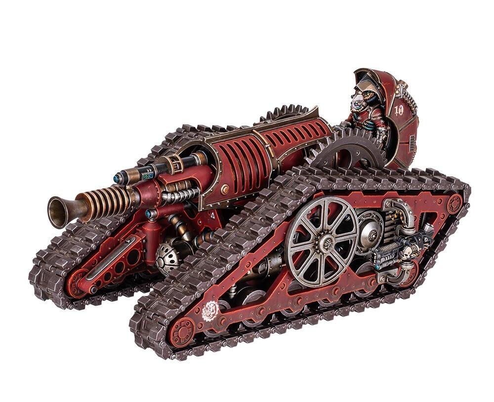 Krios Battle Tank with Lightning Cannon build