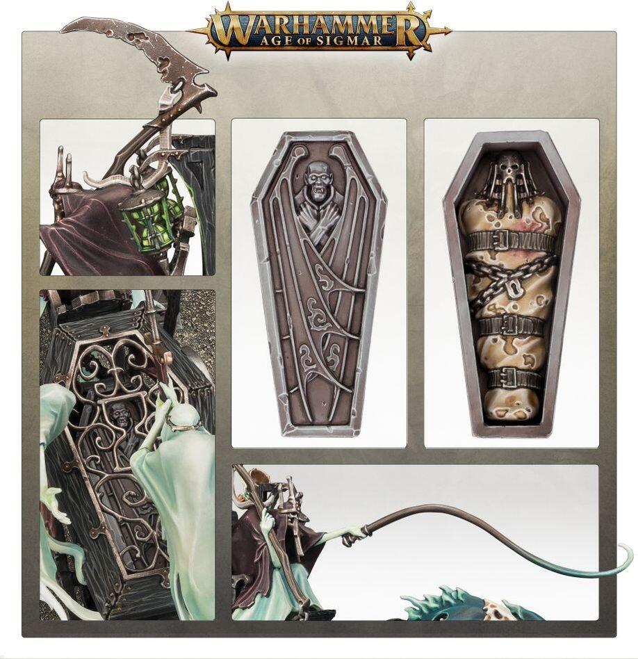 Black Coach spectral carriage – AoS Nighthaunt army