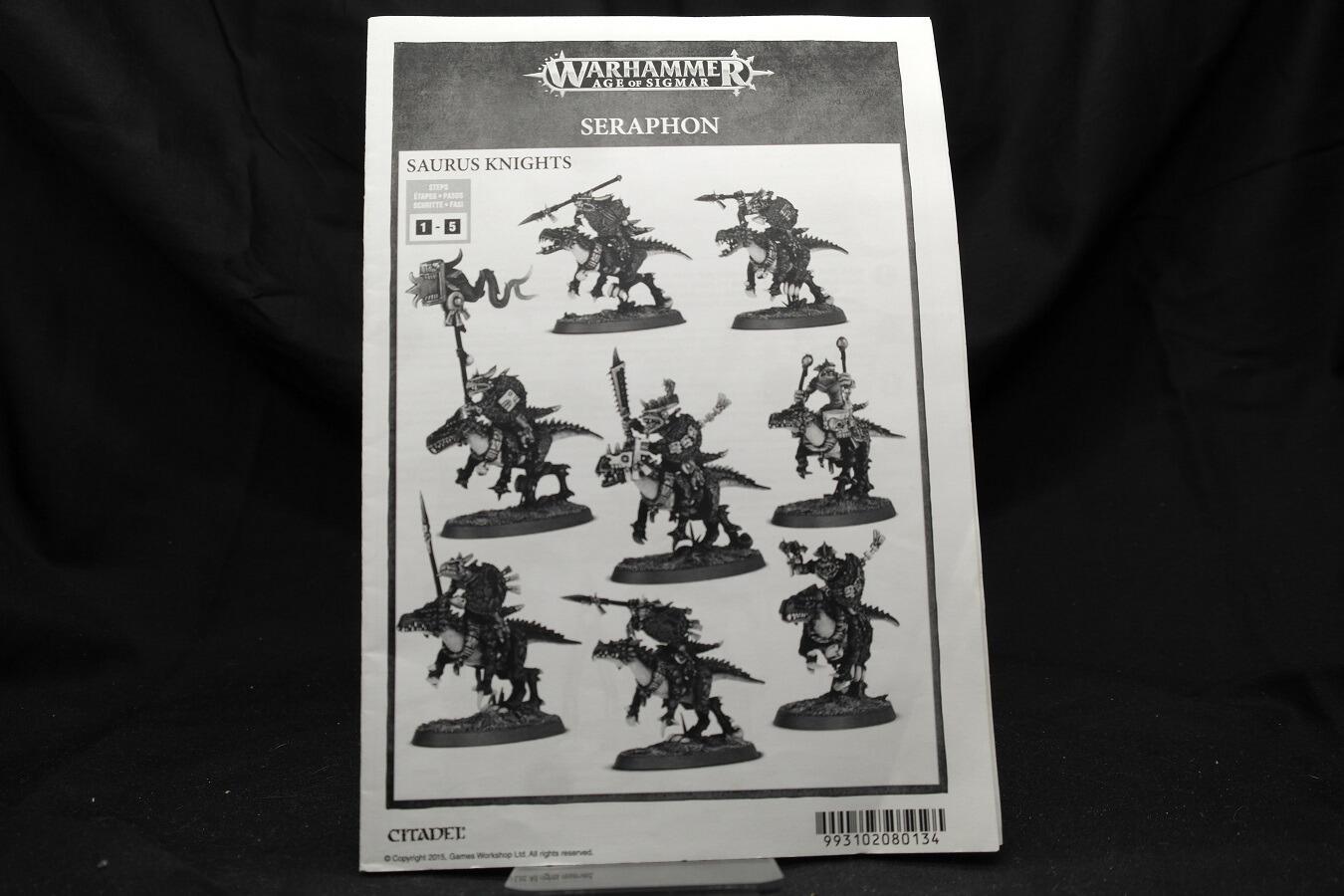 Saurus Cold One Riders Pre-Loved Saurus Cold One Riders (5) | Seraphon | Warhammer Age of Sigmar