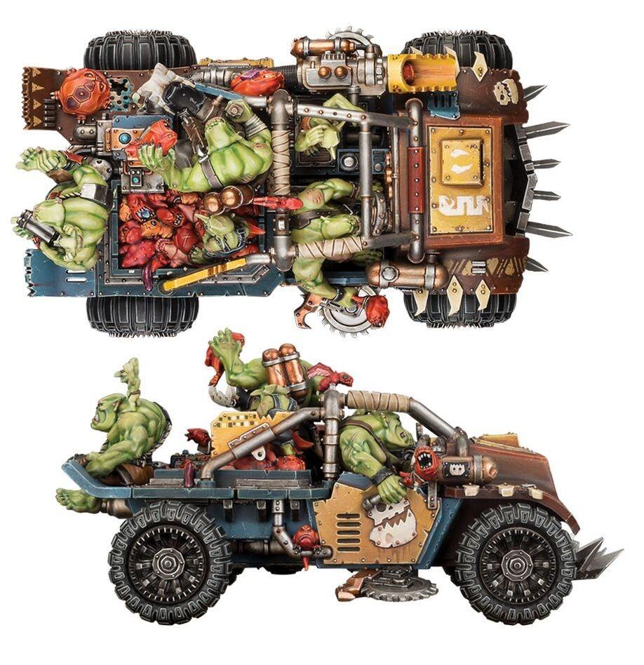 Ork Fast Attack unit – Squigbuggy
