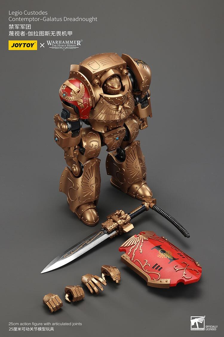 Figurine Articulée 25cm Figurine Warhammer 40K JoyToy - Dreadnought Achillus - Échelle 1/18 25cm Figurine Articulée Warhammer