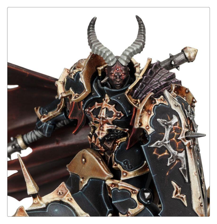 Rear view highlighting cape and base