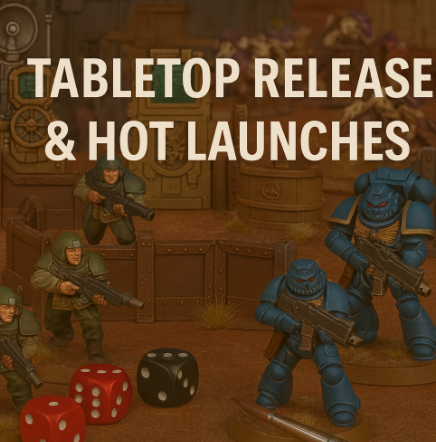 Tabletop Releases & Hot Launches