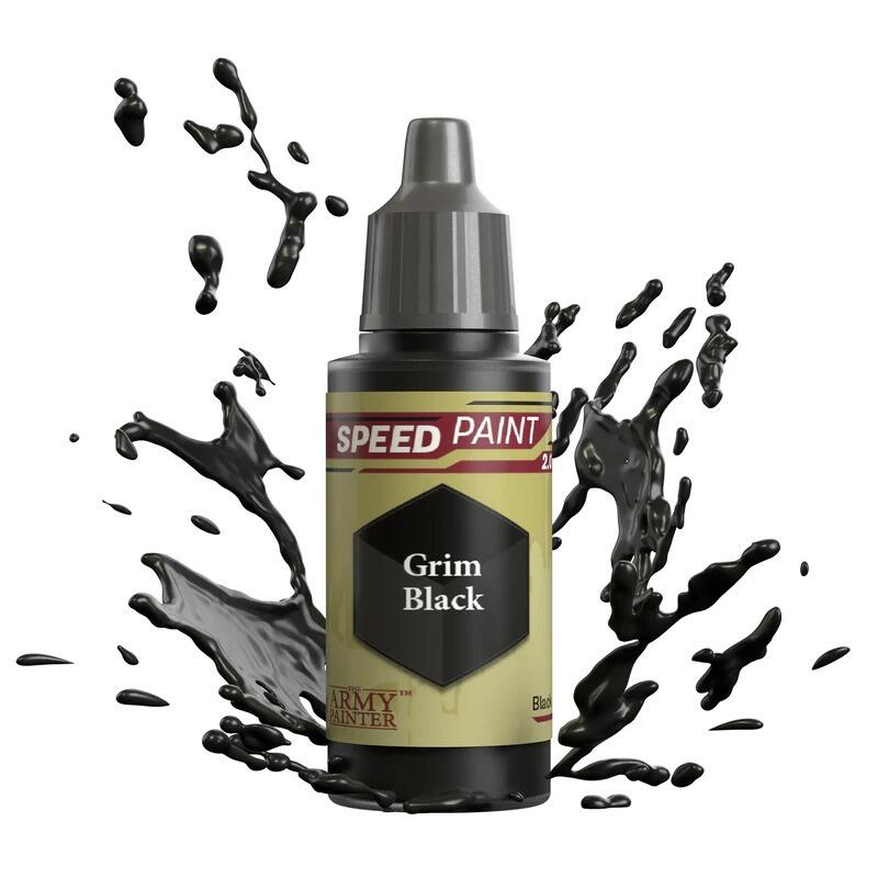 Speedpaint Grim Black bottle front view