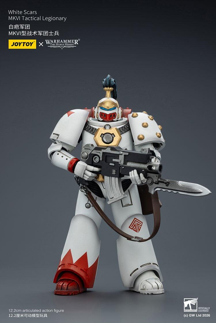 JoyToy White Scars MKVI Tactical Legionary – Warmodels.co.uk product photo