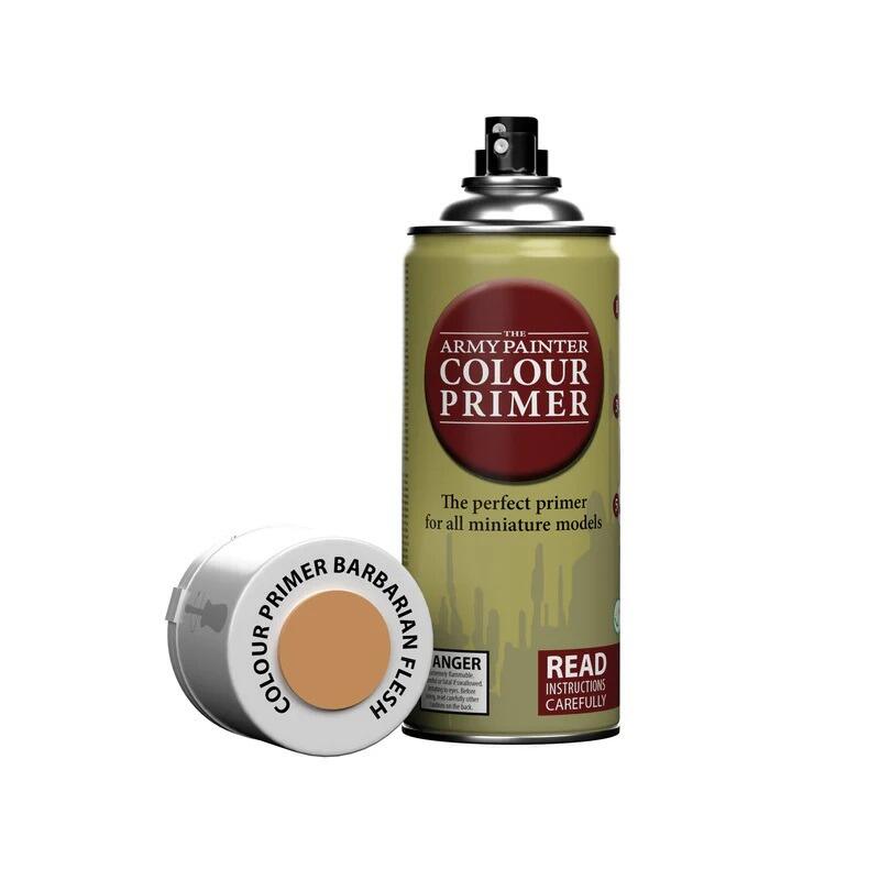 Army Painter Colour Primer Barbarian Flesh spray can