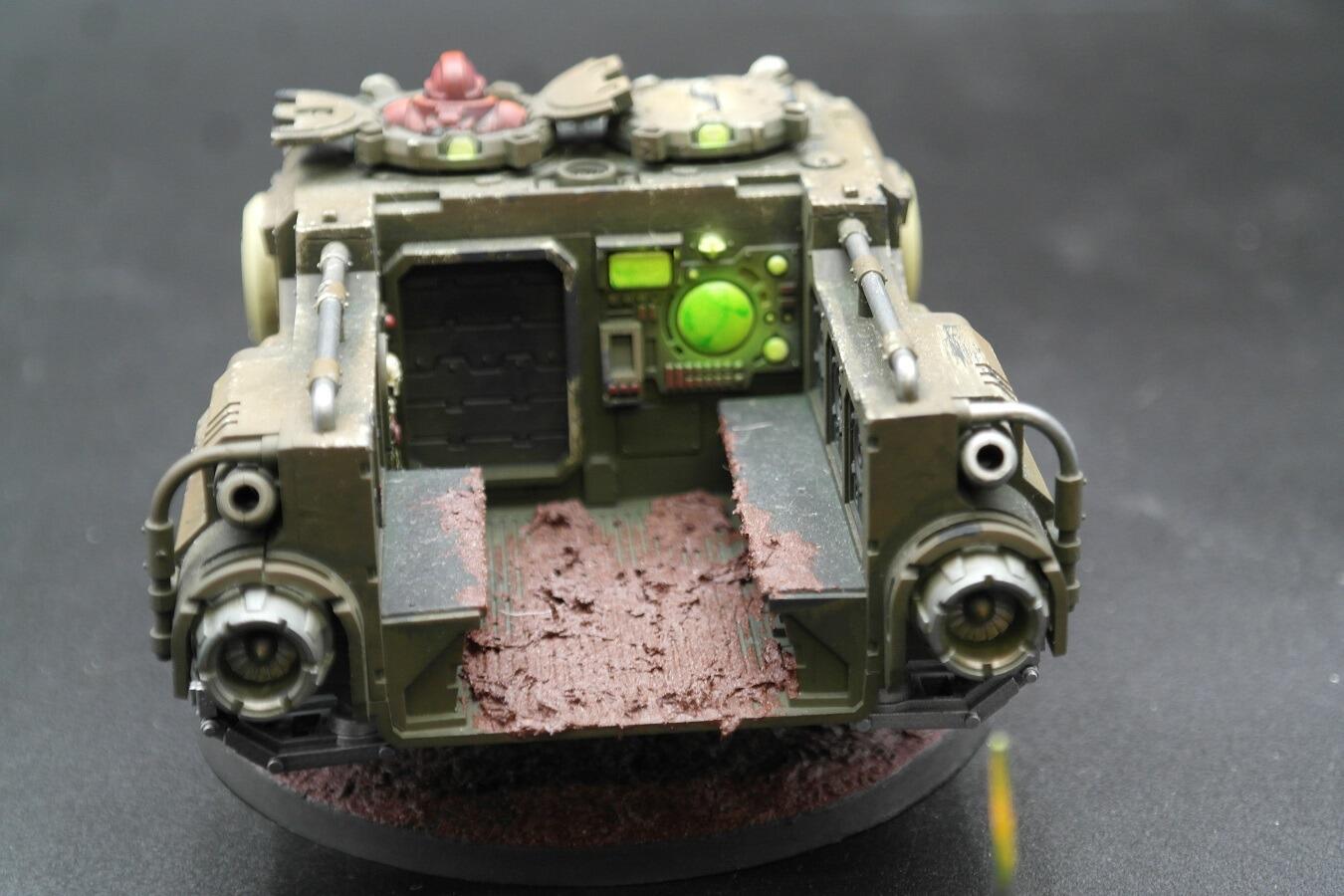 Pre-loved Primaris Impulsor REF-101 Space Marines Warhammer 40k rear view