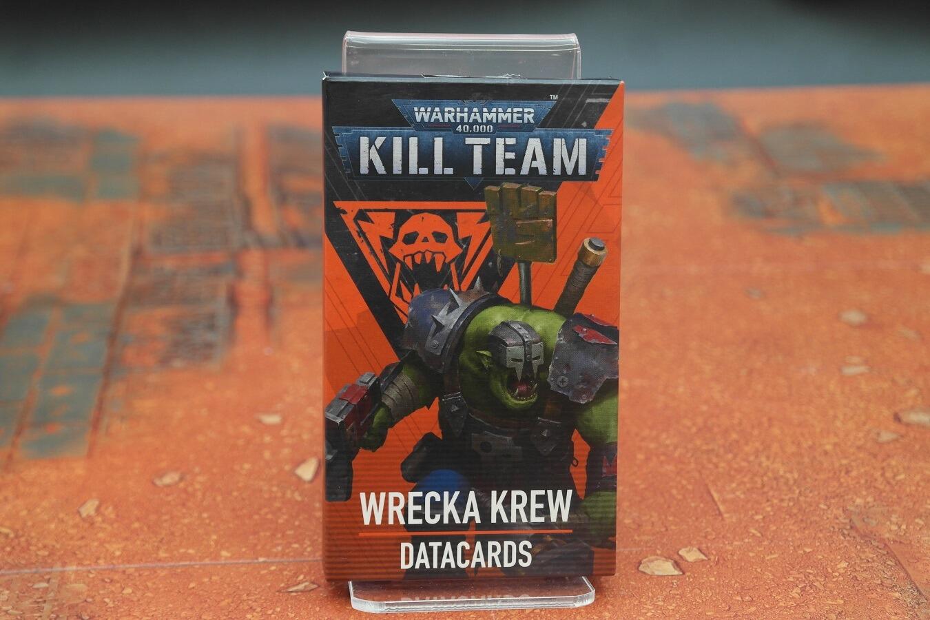 Pre-Loved Kill Team Wrecka Krew Datacards | Warmodels.co.uk