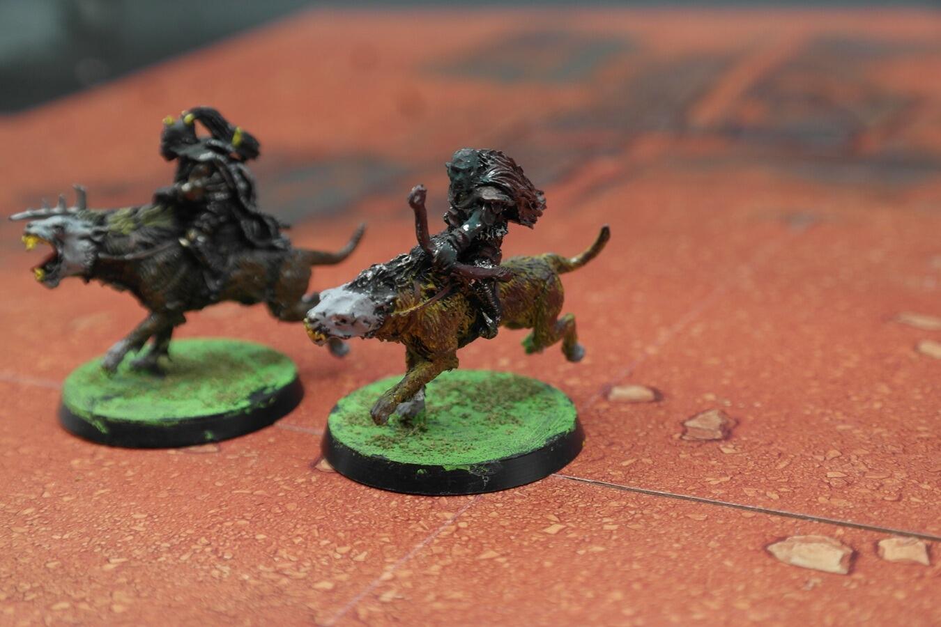 Pre-Loved Classic Metal Warg Riders MESBG | Warmodels.co.uk