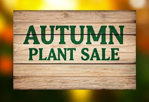2025 Autumn Plant Sale On Now