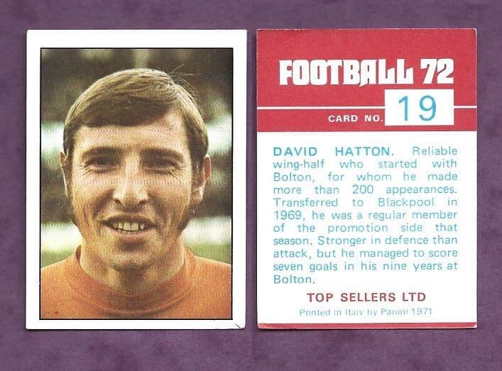 Blackpool David Hatton 19 TS72