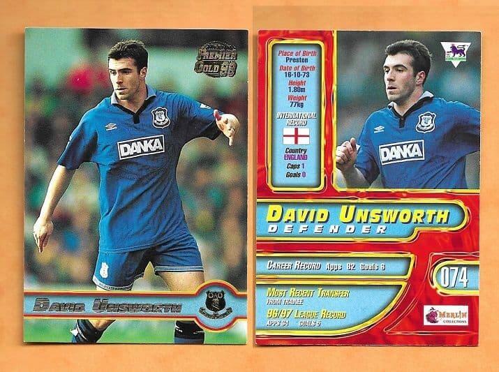 Everton David Unsworth 74