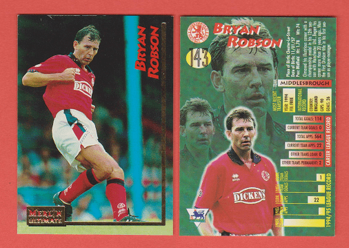 Middlesbrough Bryan Robson England