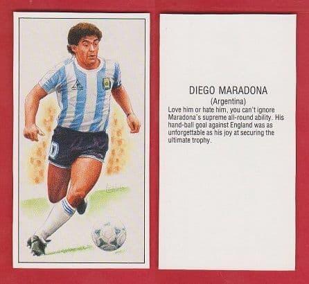 Figurine Diego Maradona – Argentine – Environ 16 Cm – Sous Blister – Neuve