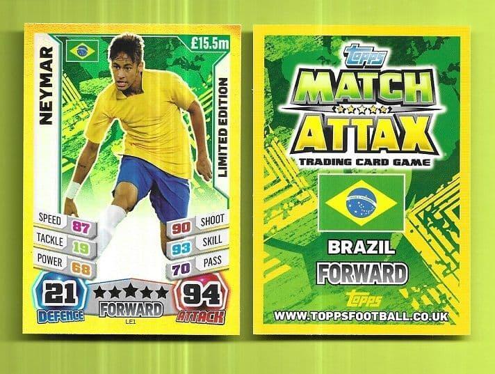 Brazil Neymar Barcelona LE1 Limited Edition 14AS