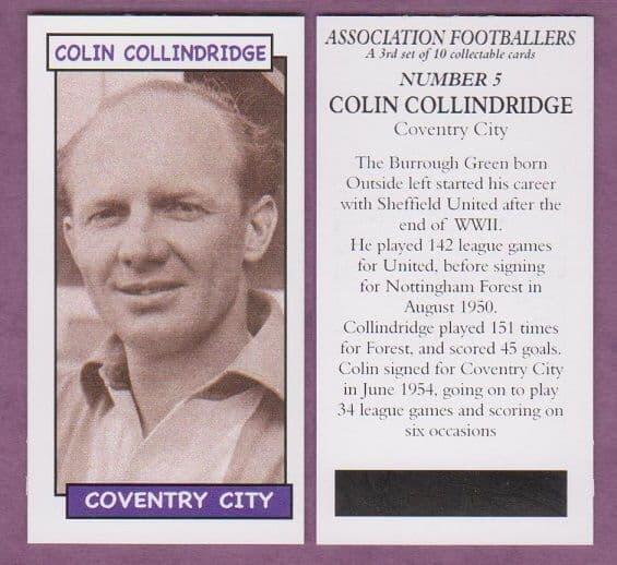 Coventry City Colin Collindridge 5 AF3