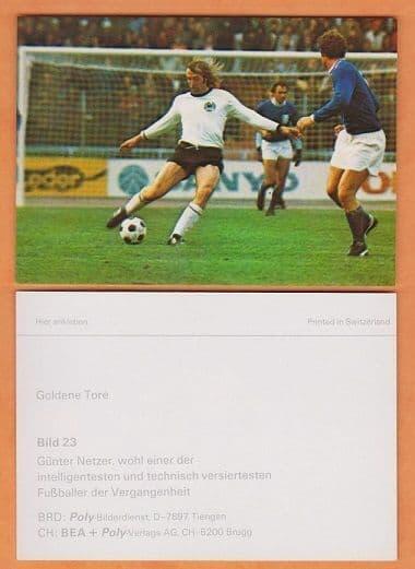 Autographe De Football | Borussia Mönchengladbach | 1973 | GÜNTER