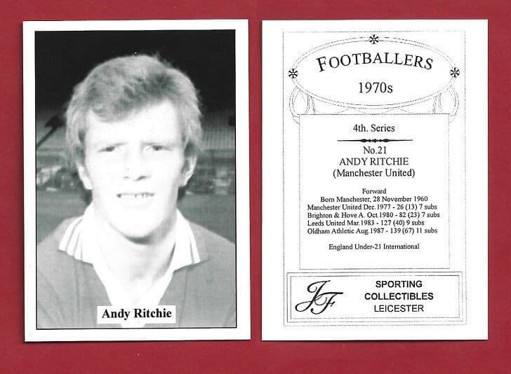 Manchester United Andy Ritchie 21 4