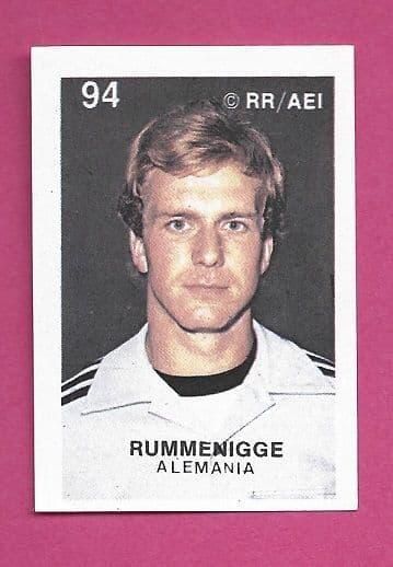West Germany Karl-Heinz Rummenigge 84 W22