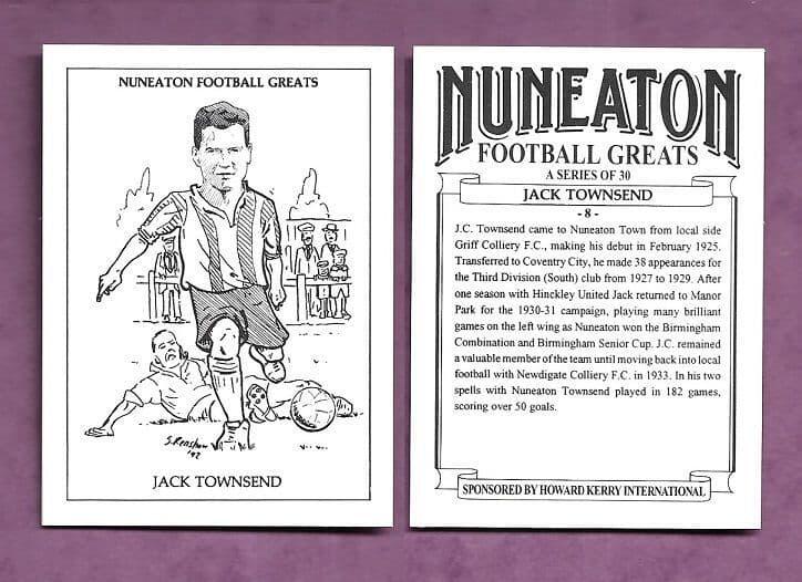 Nuneaton Town Jack Townsend 8 NFG