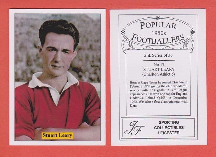 Stuart Leary Charlton Athletic Stuart Leary 17 3
