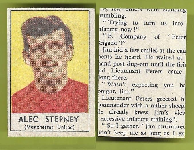 Manchester United Alex Stepney 1969