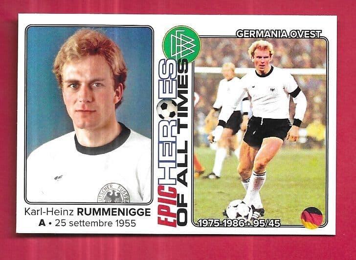 West Germany Karl-Heinz Rummenigge EHT2