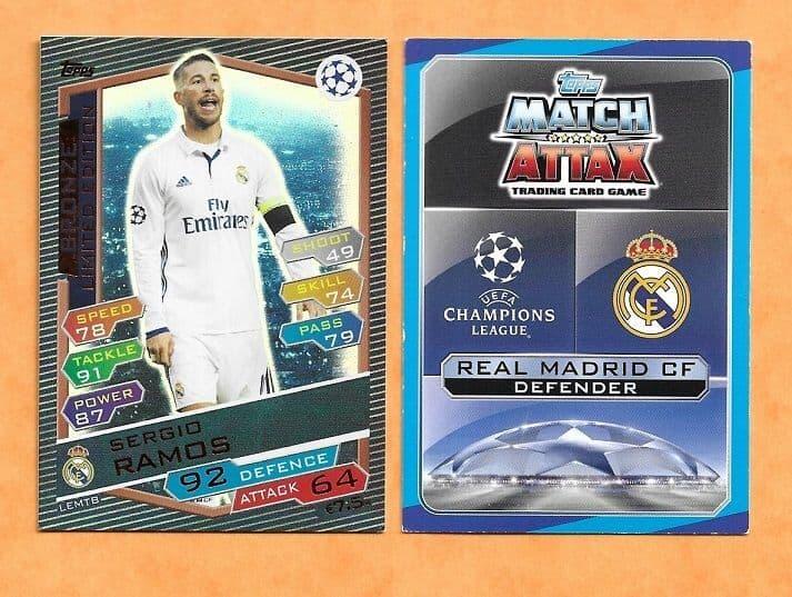 Real Madrid Sergio Ramos Bronze Limited Edtion LEMT 8 JK