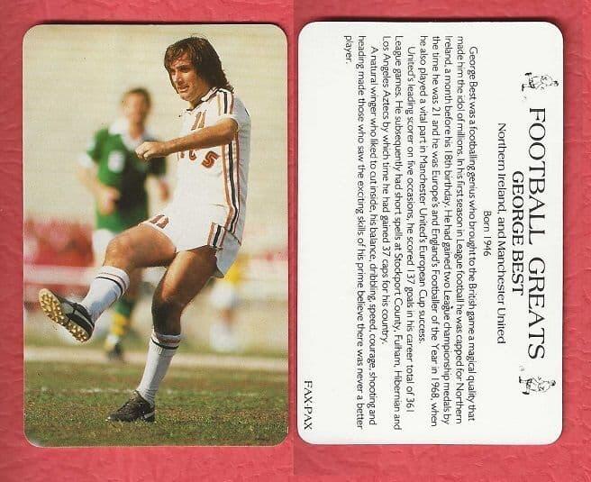 George Best Inception Card Los Angeles Aztecs George Best FXFG