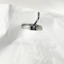 White Patch Handle Carrier Bags – 22 x 18" + 3"