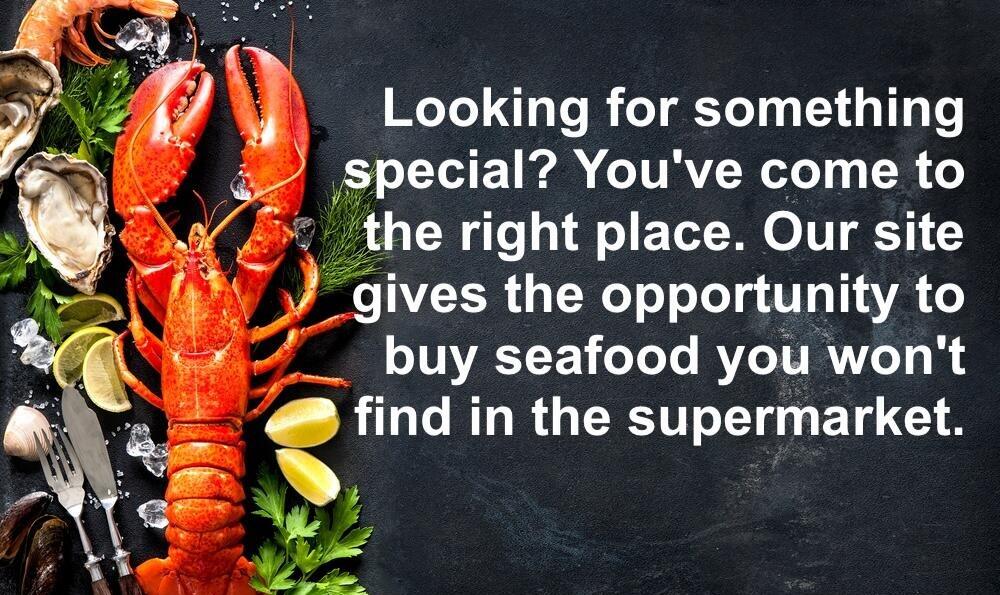 Snow and King crab are our signature product