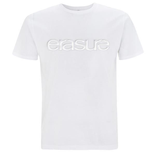 Erasure - World Be Gone Tour - Puff Print T-Shirt - White