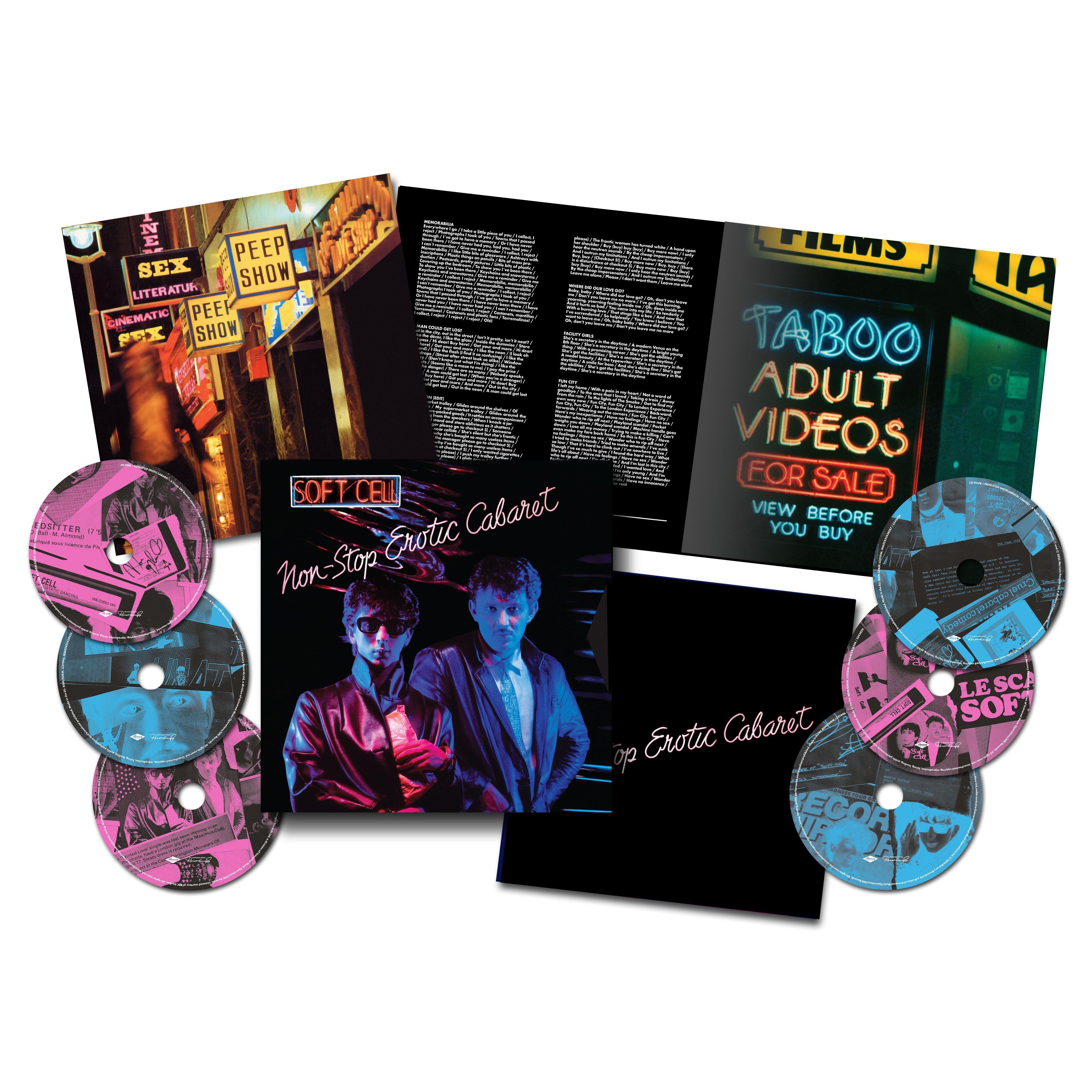 Soft Cell - Non Stop Erotic Cabaret - (6CD Super Deluxe Boxset 